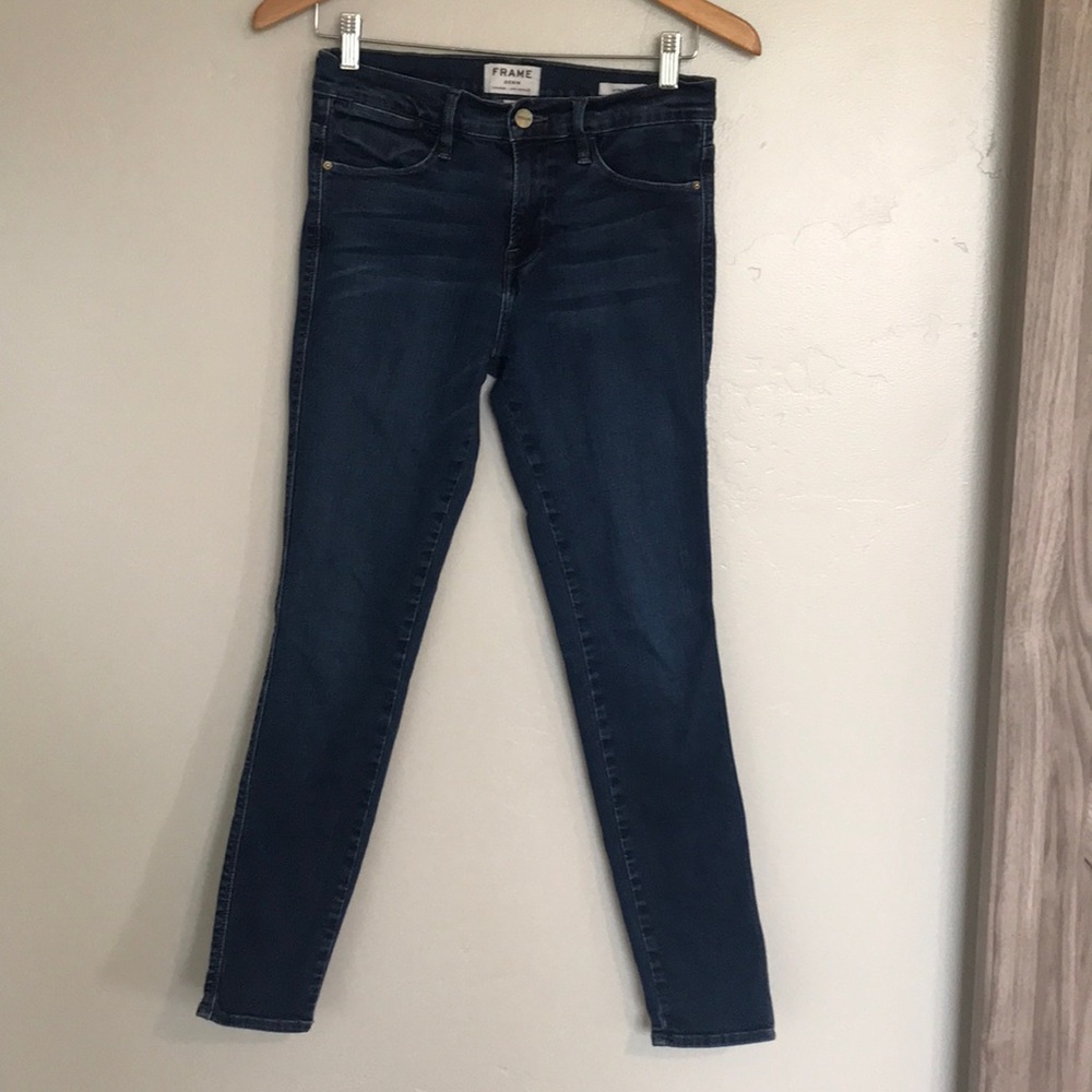 Frame Denim Jeans size 28 Le High Skinny